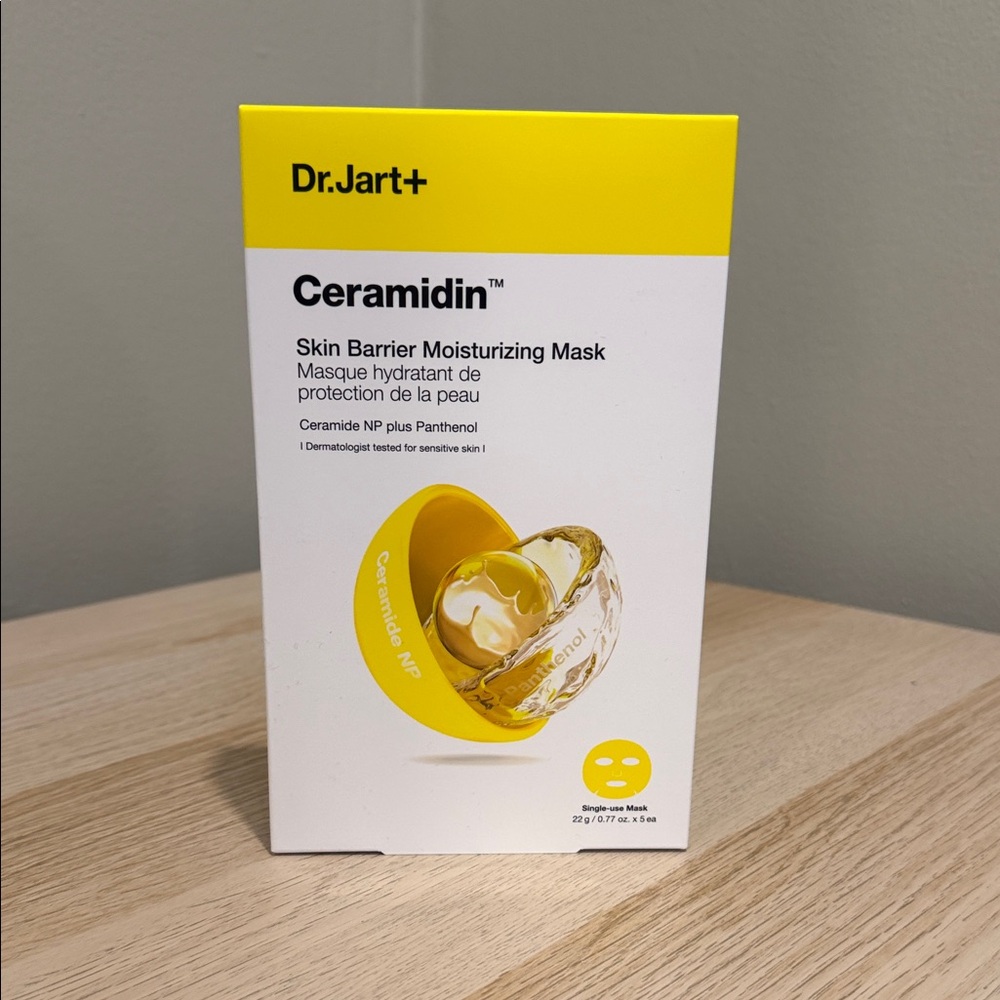 Dr. Jart+ Ceramidin Skin Barrier Moisturizing Mask 5 Pack Value Set